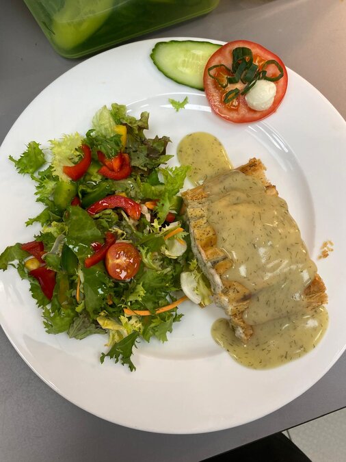 Aussenbereich der Gaststätte