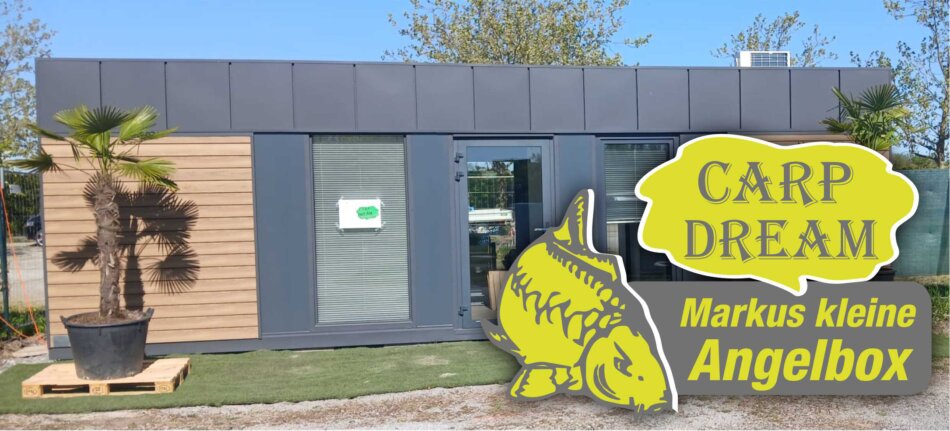 Carp Dream — Markus kleine Angelbox am Sperrfechter Freizeitpark