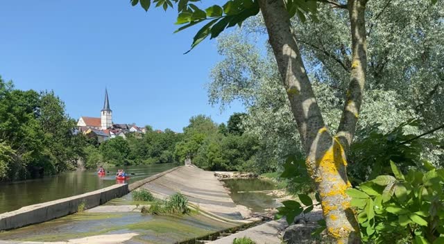 Kanu- und Radtour im Kochertal