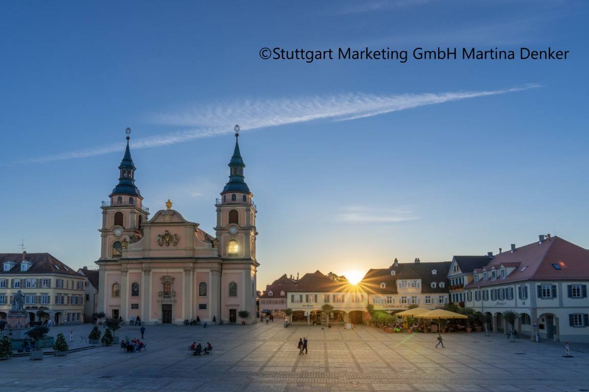 Stadtkirche Ludwigsburg am Marktplatz